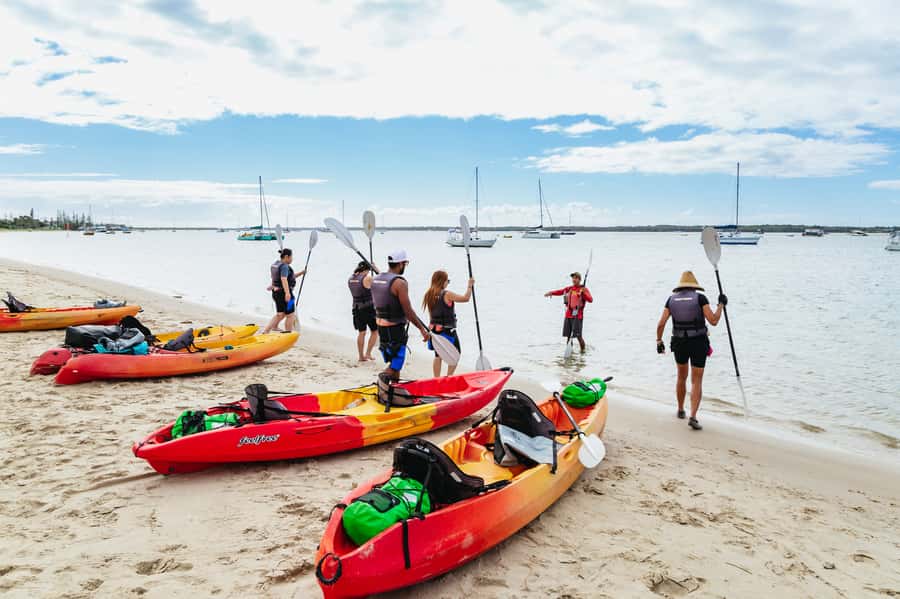 Gold Coast: Wave Break Island Kayaking & Snorkeling tour - Snorkelling beside a sheltered reef