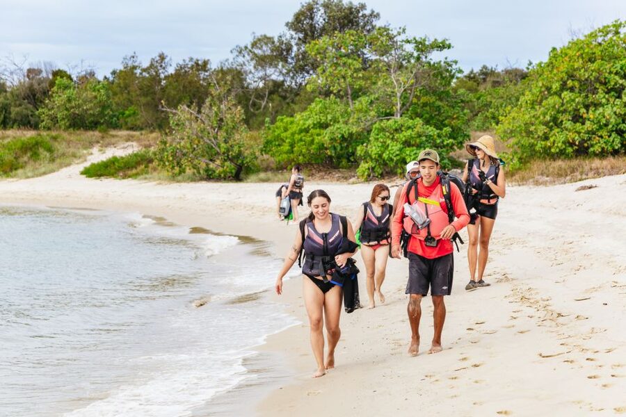 Gold Coast: Wave Break Island Kayaking & Snorkeling tour - The paddle back to Biggera Waters