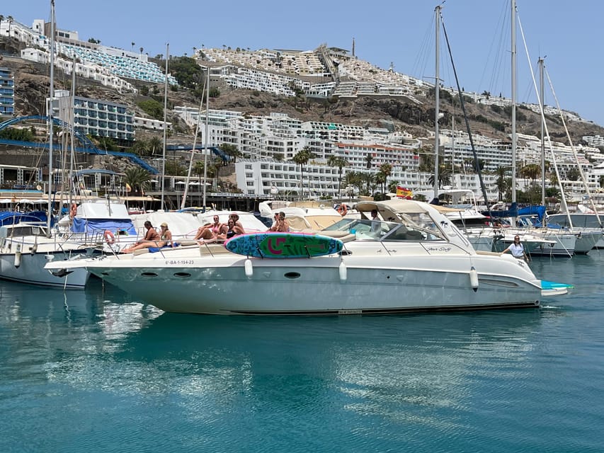 Gran Canaria: Private Yacht Excursion with Drinks, Lunch, and Snorkeling - The return past Tauro and Tiritaña