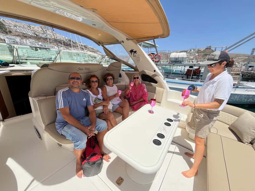 Gran Canaria: Shared yacht trip with drinks, lunch, and snorkeling - Comfort, shade, and space on the yacht