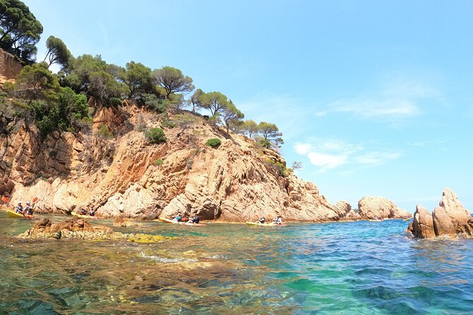 Guided Kayak & Snorkel tour to Costa Brava: Small Group and Lunch - Leaving Barcelona in a group of eight