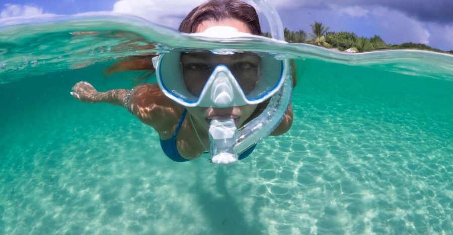 Guided Snorkel in Barcelona Beach - Meeting the guide and getting into the water