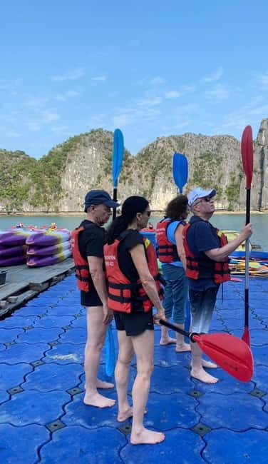 Half day Lan Ha Bay : Boat Trip , Kayaking,Snorkel - Guide Service and Practical Comfort