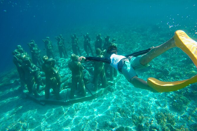 Half-Day Private Guided Snorkeling Turtles Underwater Statues - Fish Garden, Turtle Point and Blue Coral