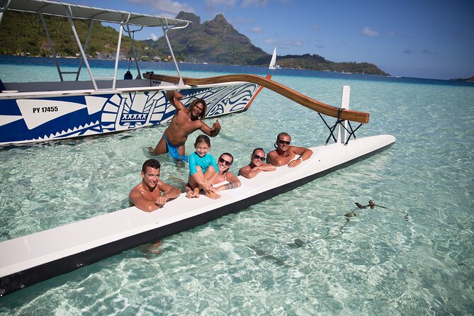Half-Day Small-Group Cruise in Bora Bora with Snorkelling - Stingrays in shallow, clear water