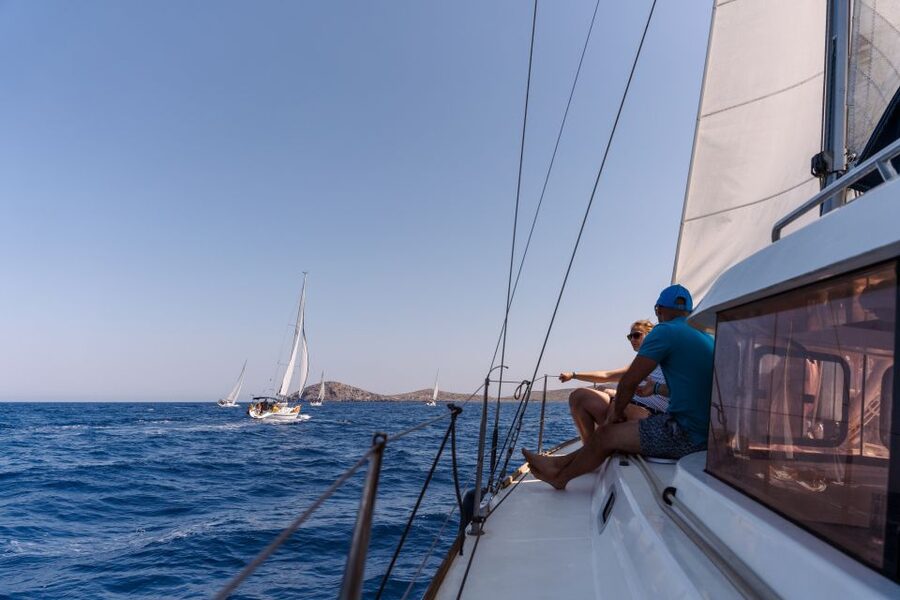 Heraklion: Dia Island Sailing Cruise with Snorkeling - Arriving at Uninhabited Dia Island