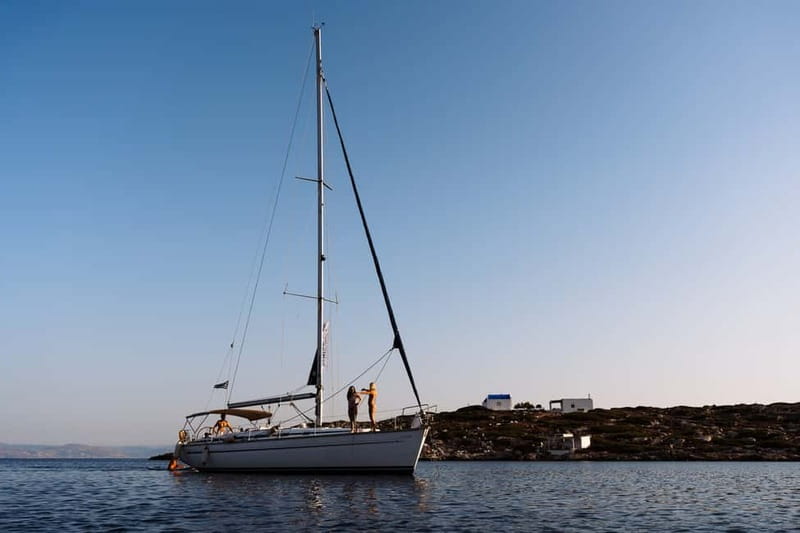 Heraklion: Sunset Sailing Cruise Dia Island with Snorkeling - Five hours around Dia Island