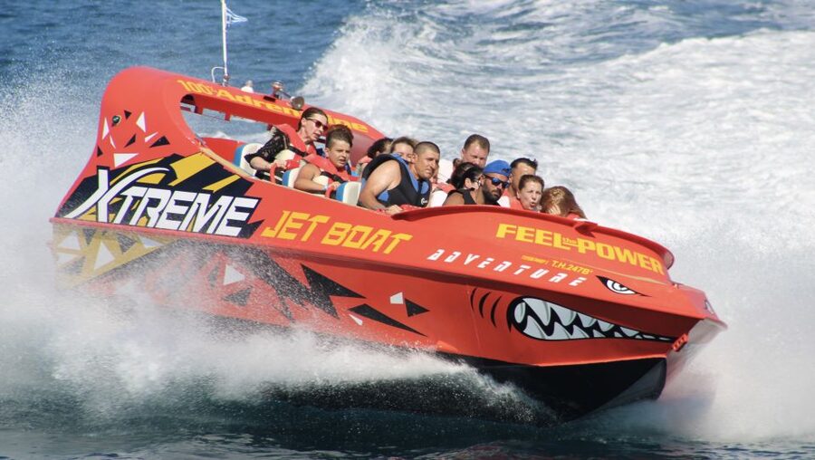 Hersonissos: Jet Boat Tour with Snorkeling - Hersonissos Port is the starting point