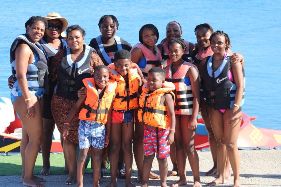 Hersonissos: Jet Boat Tour with Snorkeling - Saint George’s Bay gives the ride a calmer second half