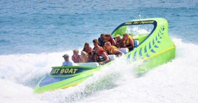 Hersonissos: Jet Boat Tour with Snorkeling