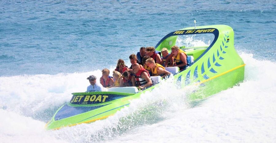 Hersonissos: Jet Boat Tour with Snorkeling - The first 30 minutes: speed, spray, and coastal views