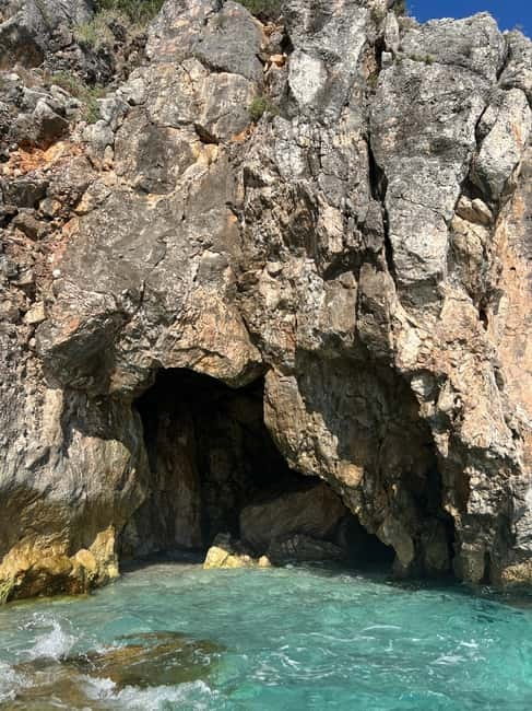 Himare Hidden Gems Tour: 10+ Beaches, Caves & Snorkel Stops - Saint Theodore’s cave area