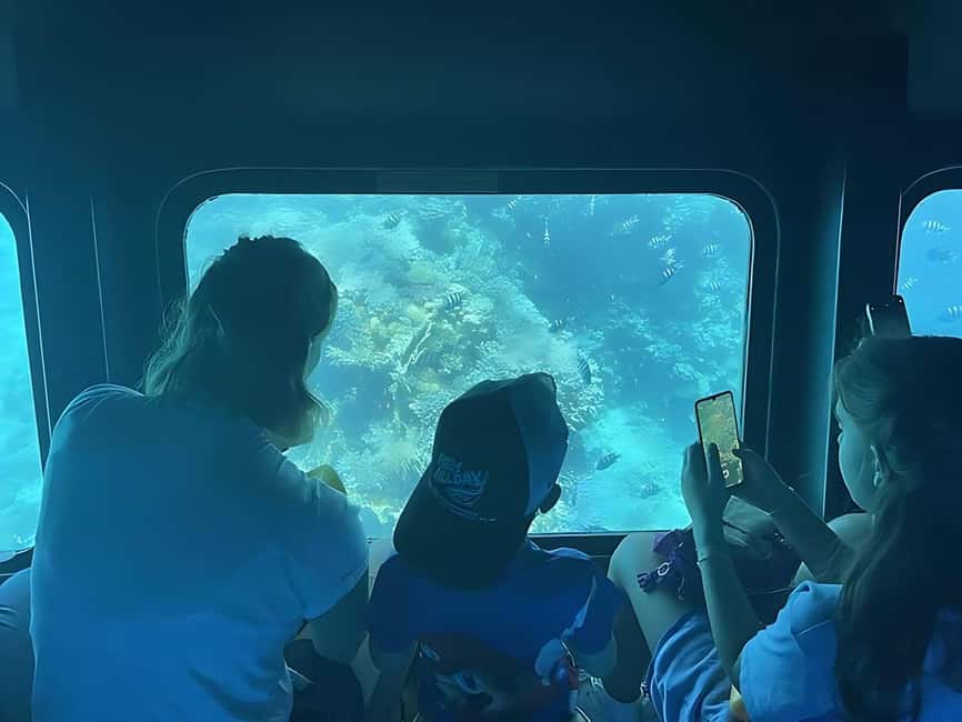 Hurghada: Glass Boat & Snorkeling with Optional Parasailing - Transport from Hurghada and nearby resorts
