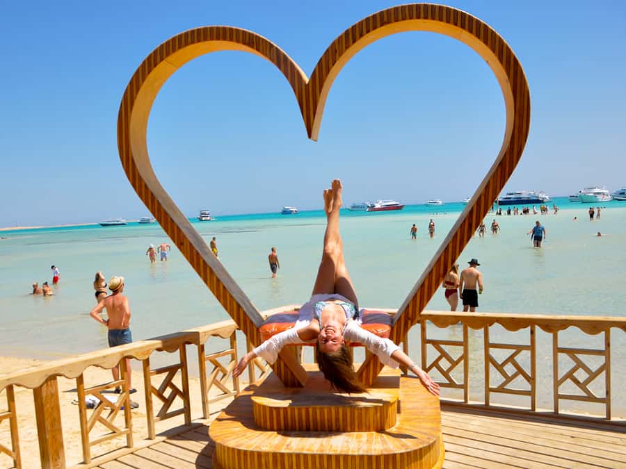 Hurghada: Premium Orange Island Cruise with Lunch & Transfer - Hotel pickup from four Hurghada-area bases