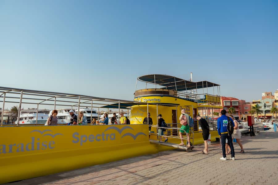 Hurghada: Semi-Submarine Boat Tour w/ Snorkeling & Transfer - Key points at a glance