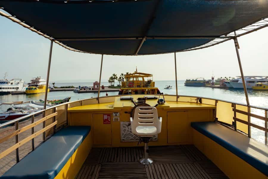 Hurghada: Semi-Submarine Boat Tour w/ Snorkeling & Transfer - Snorkeling beside the reef