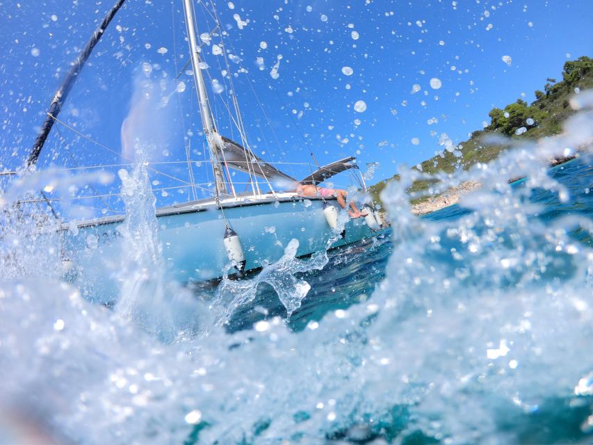 Hvar: Private Sailing Boat Trip with Swimming and Snorkeling - A boat day built around swimming