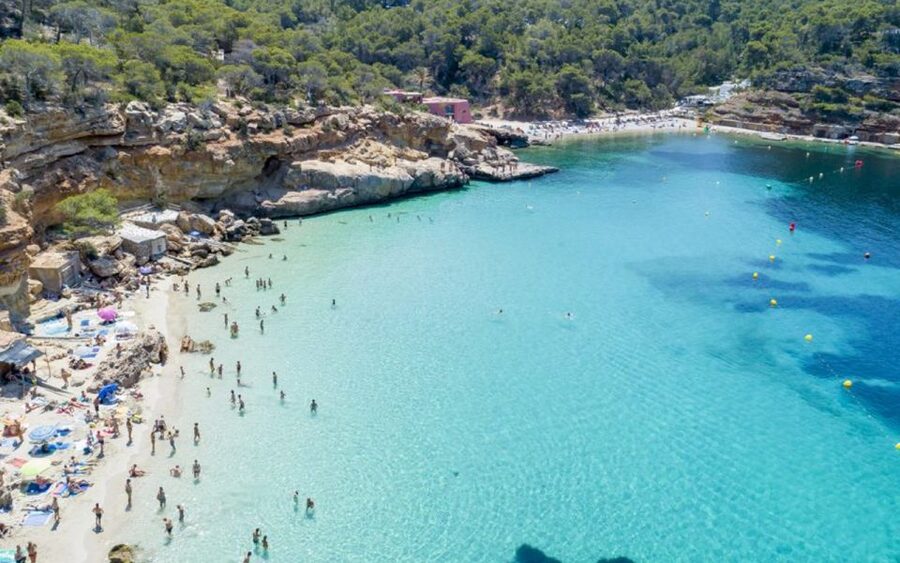 Ibiza: Cala Salada & North Cruise with Drinks & Snorkeling - The one-hour swim and snorkel stop