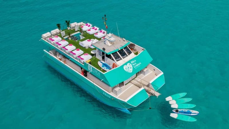 Ibiza: Formentera Full-Day Boat Tour with Lunch & Snorkeling - Cala Saona: three hours for swimming and lunch