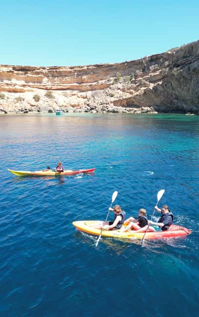 Ibiza: Kayak & Snorkel in Sea Caves and Crystal Waters - First paddling section: caves, coves, and west-coast views