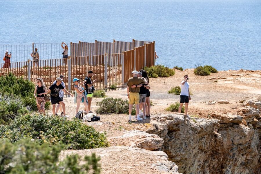 Ibiza Safari Private – Hidden Beaches, Caves & Snorkeling - Es Vedrà: the grand final viewpoint