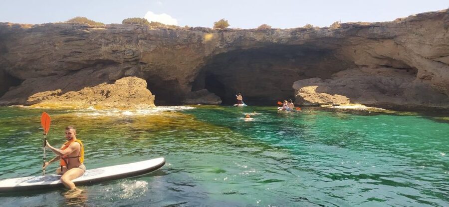 Ibiza: Sea Caves & Coves Snorkeling Paddle Boarding Tour - Who should book this Ibiza boat trip