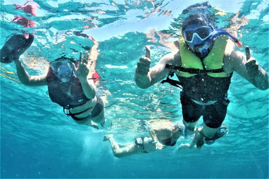 Ibiza: Snorkeling, Sunset Beach and Cave Boat Trip - Cala Conta: clear water and a second chance