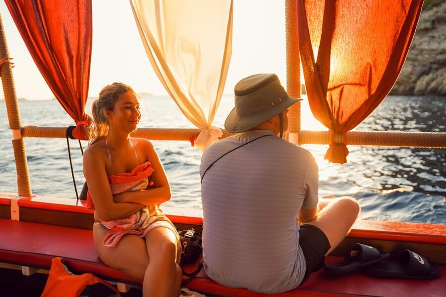 Ibiza: Sunset Boat Trip with Snorkeling, Kayaking, & Drinks - The swimming stop is the heart of the trip