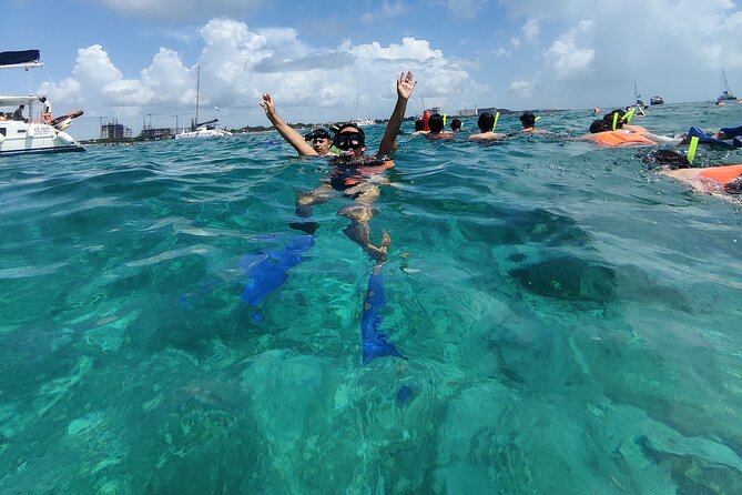 Isla Mujeres Catamaran Tour from Cancun with Snorkel and Open Bar - Buffet lunch at the beach club