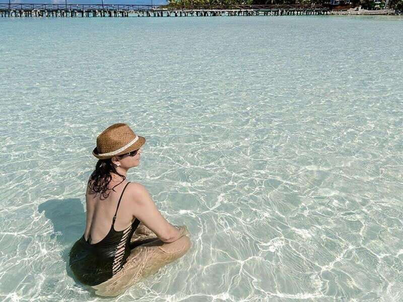 Isla Mujeres Catamaran Tour: Snorkel & Beach Adventure - Setting sail on the 40-foot catamaran