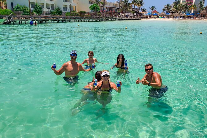 Isla Mujeres Tour, Snorkel and Golf Cart included - Playa Norte, Playa Centro, and island beaches
