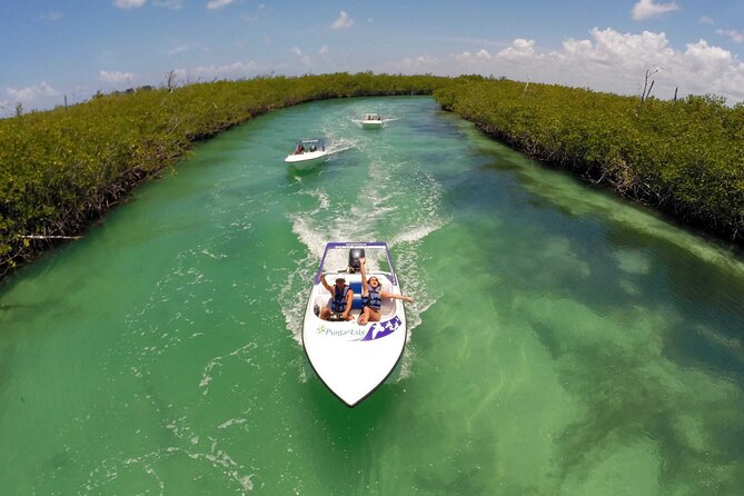 Jungle Tour Adventure in Cancun with Snorkeling - One hour through the mangroves