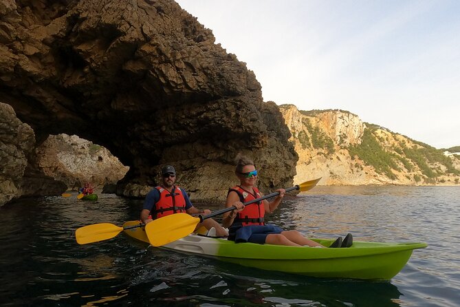 Kayak And Snorkel Excursion in Jávea. Portitxol - Granadella - Paddling toward caves and small beaches