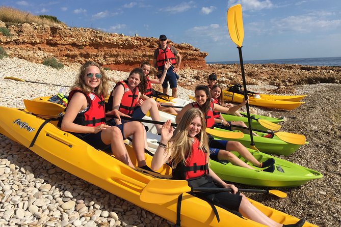 Kayak and snorkel excursion to Cova Tallada - The short history stop at sea