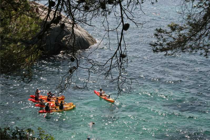 Kayak and Snorkel in Playa de Aro, Costa Brava - A short paddle into the Costa Brava