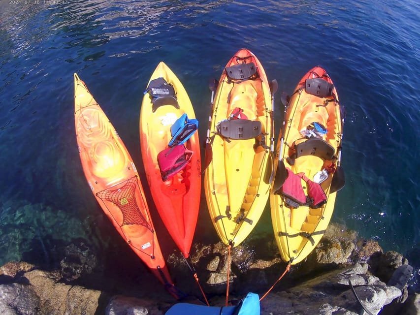 Kayak and snorkel Tour Platja d'Aro - The return paddle to Platja dAro
