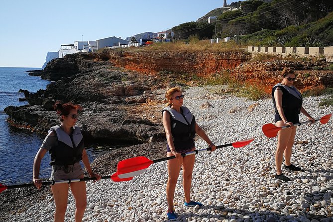 Kayak Dénia "Cova Tallada" + Snorkeling + Speleology - What the $72.59 price gives you