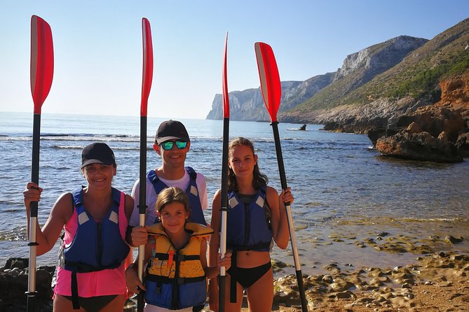 Kayak Dénia "Cova Tallada" + Snorkeling + Speleology - Who will enjoy this most