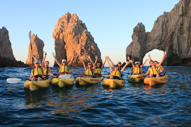 Kayak Expedition to the Arch of Cabo San Lucas, Lovers Beach & Snorkel - Pelican Rock is the main snorkeling stop