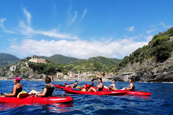 Kayak experience with Carnassa Tour in Cinque Terre + Snorkeling - Starting beside Monterosso’s Fegina Beach