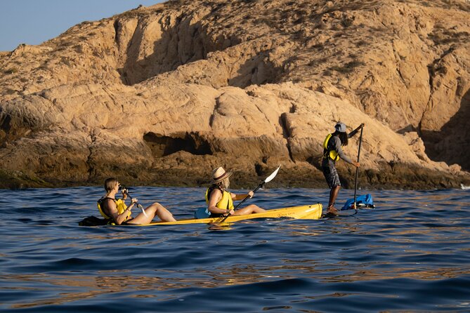 Kayak from Viudas Beach to Chileno Bay & Snorkel + Beach Time - Along Santa Maria Bay and past La Bufadora