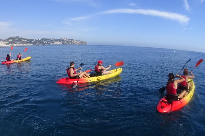 Kayak & Snorkel Tour in Cerro Gordo Natural Park, La Herradura - Guides who keep the group together