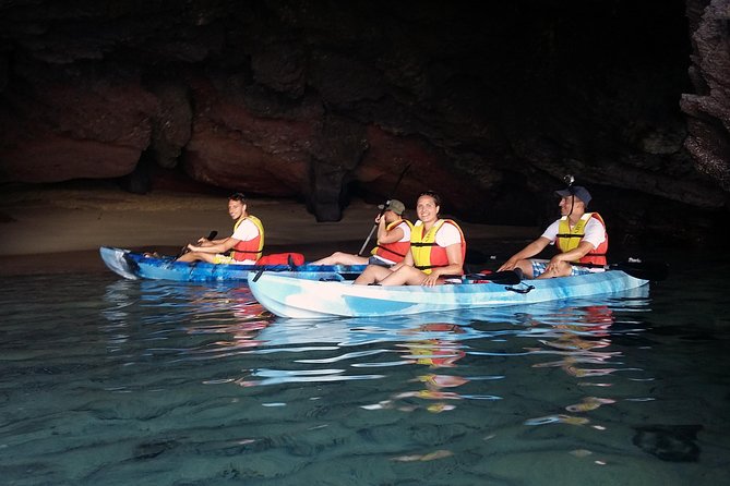 Kayak & Snorkelling in Papagayo - Paddling from Playa Blanca toward Papagayo