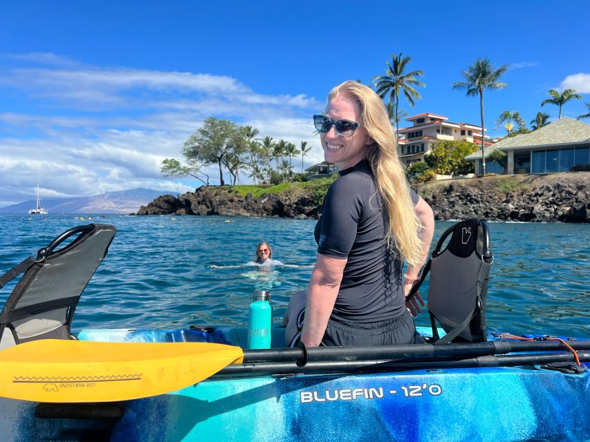 Kayak, Whale Watch And Snorkel At Turtle Town - Snorkeling near shore with green sea turtles
