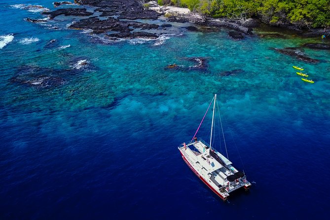 Kealakekua Bay (Captain Cook Monument) Snorkel and Sail Adventure - The Catamaran Ride Gives You Time to Settle In