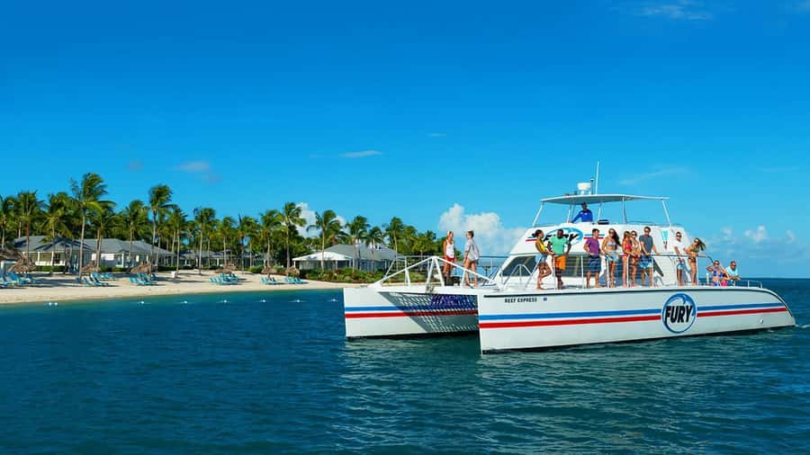 Key West Double Dip: 2-Stop Reef Snorkeling Trip - A fast ride on the Reef Express