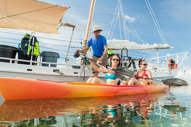 Key West Full-Day Ocean Adventure: Kayak, Snorkel, Sail - Lunch, drinks, and the practical value of $152
