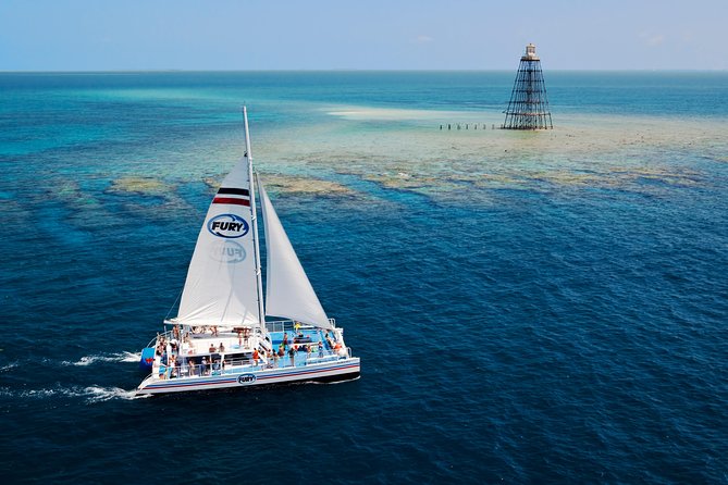 Key West Sail and Snorkel with Hotel Transportation from Miami - Sand Key Reef and the open-water conditions