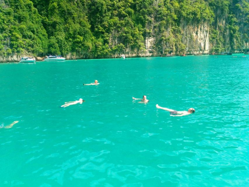 Khao Lak: Phi Phi Island, Maya Beach and Snorkeling Day Trip - Monkey Bay and its resident monkeys