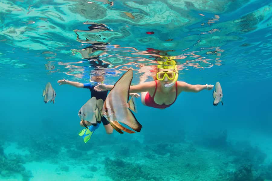Khao Lak: Similan Islands Snorkeling Day Trip w/Meals - Collar Bay near Koh Bangu: the first snorkel
